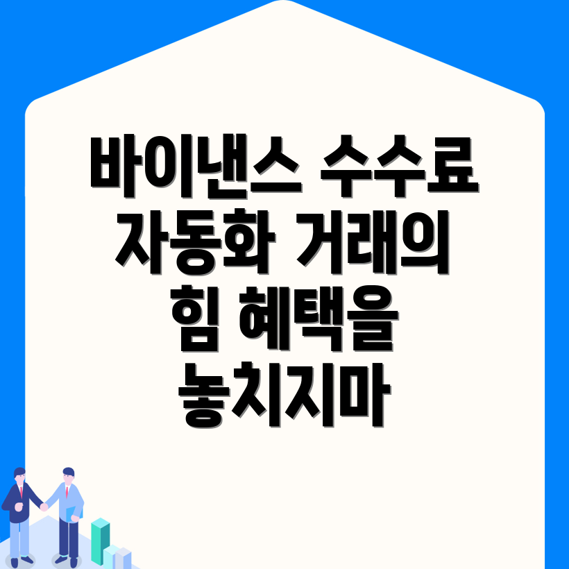 바이낸스 선물 수수료