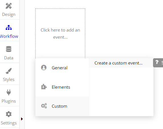 custom event 만들기