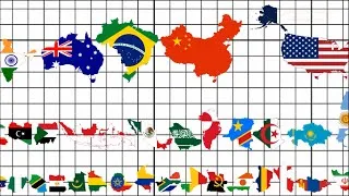 세계 땅 크기 순위 제일 넓은 국가 순위 TOP10_9