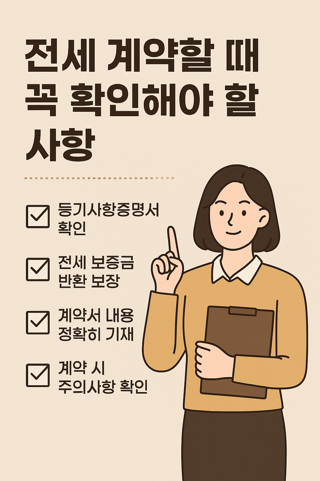 전세계약시유의사항 총정리! 이거 모르고 계약하면 큰일 납니다
