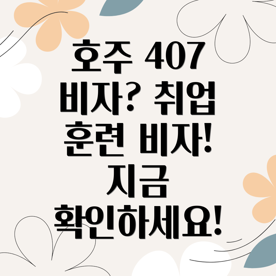 407 비자