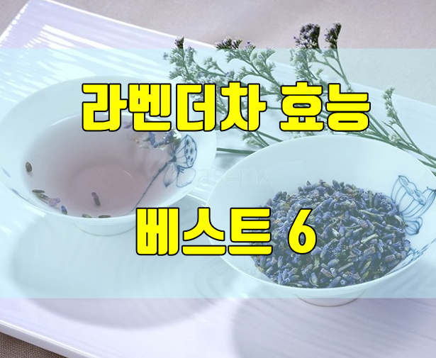  라벤더차 효능 베스트 6