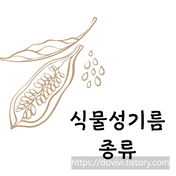  식물성기름 종류와 제조방법 식품공전 기준