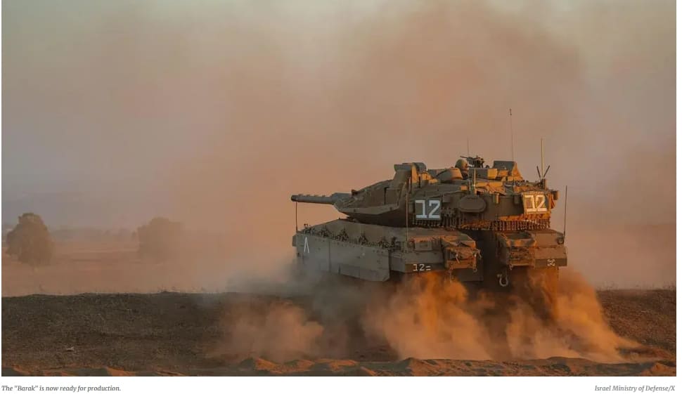 첨단무기 강국 이스라엘&#44; AI 지원 차세대 &#39;메르카바&#39; 탱크 개발 VIDEO:Israel has unveiled its AI-assisted next-gen &#39;Merkava&#39; tank