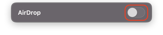 에어드랍 맥 설정3