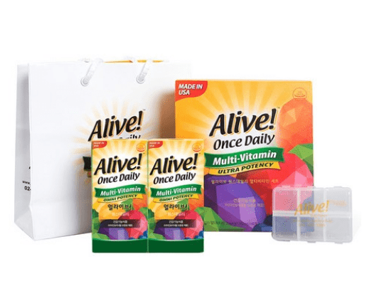 Alive Once Daily 멀티비타민 선물세트