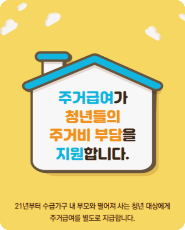  청년 주거급여 조건, 혜택 정보(feat. 월세 지원 받아가는 방법)