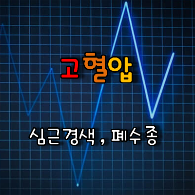 혈압의 높낮이표