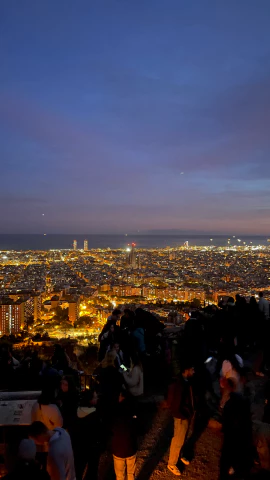 바르셀로나 벙커 야경