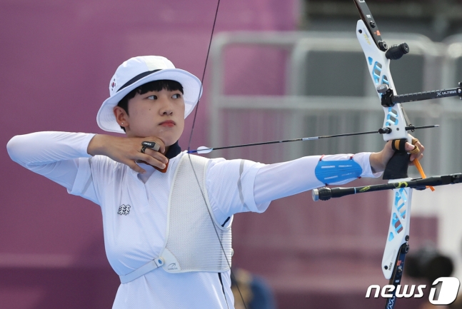  제 32회 도쿄올림픽 양궁 3관왕 안산 선수, 개인전 금메달!!