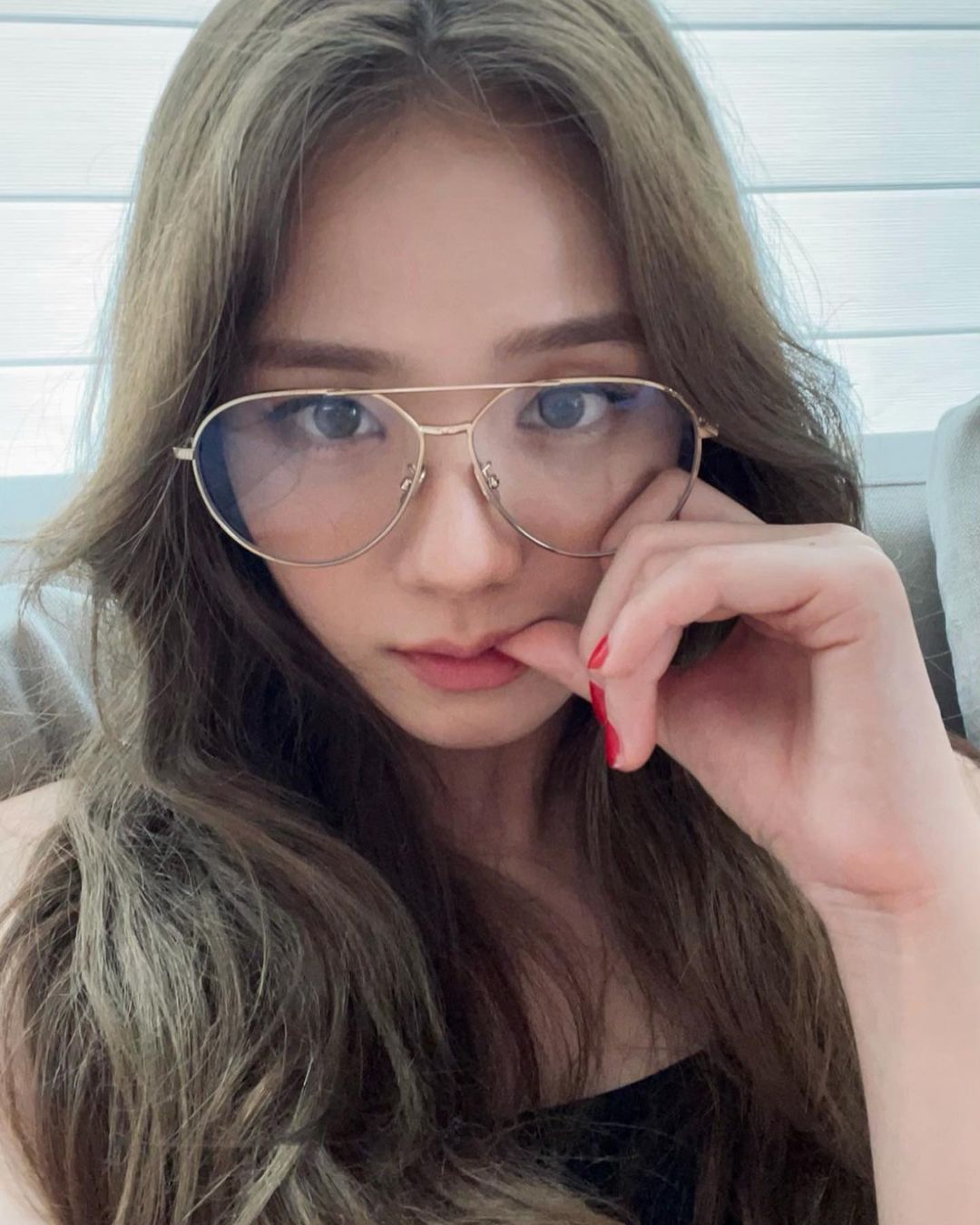  블랙핑크 지수 쩌는 미모 인스타그램 셀카 사진 2108