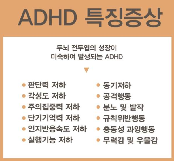  ADHD 증상과 원인 효과적인 치료방법은?