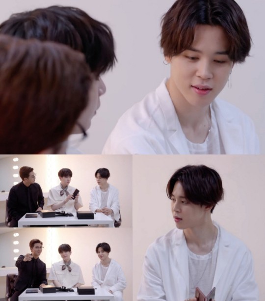  방탄소년단 지민 '혁신' 한마디로 '삼성전자 갤럭시 언팩' 행사 평정 '갤럭시 Z폴드 2'