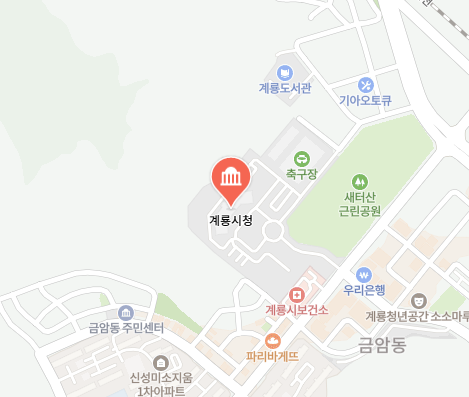 계룡시 차량 등록사업소 위치