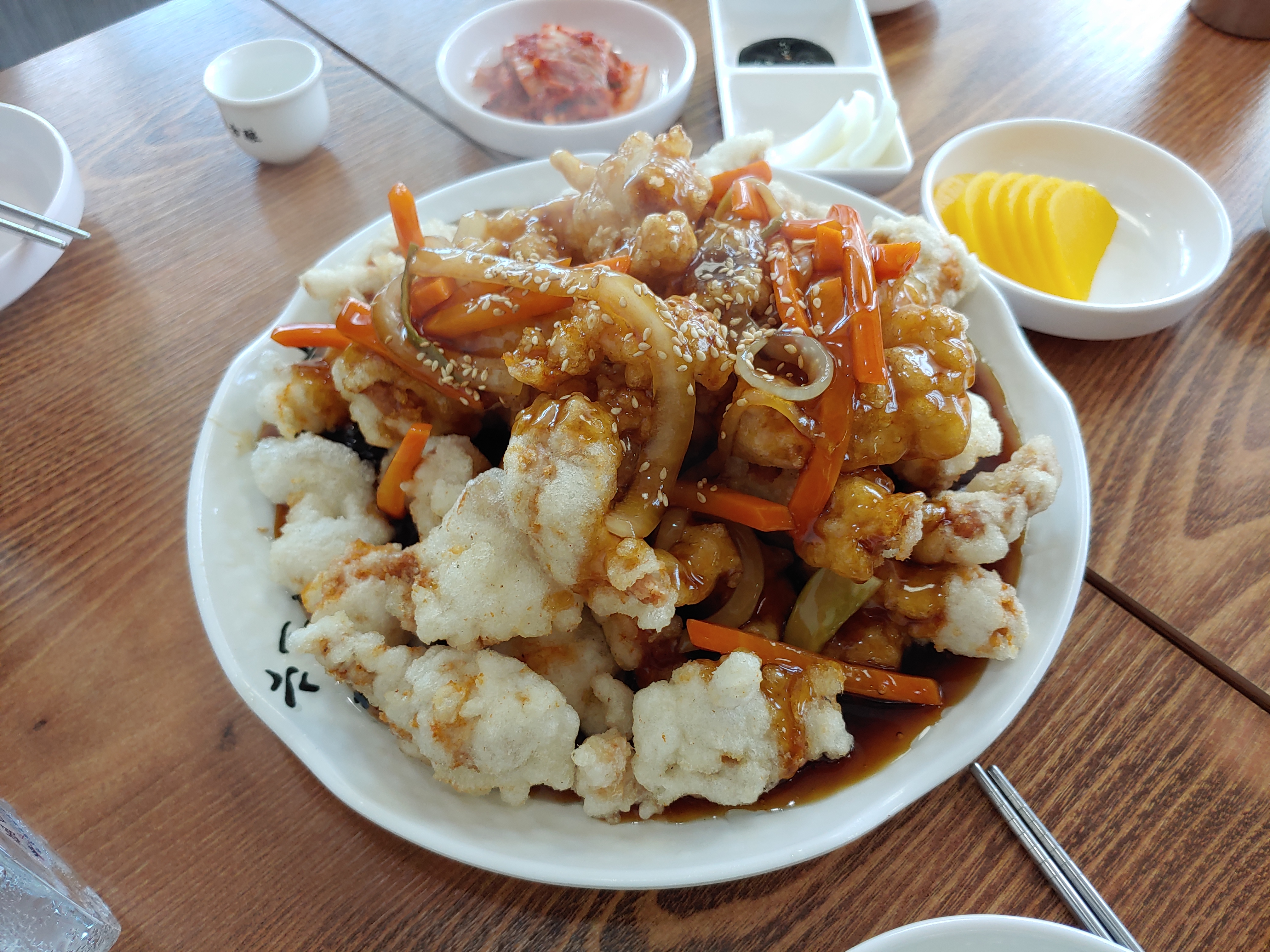  왕산해수욕장 중국집 맛집 '왕산손짜장'