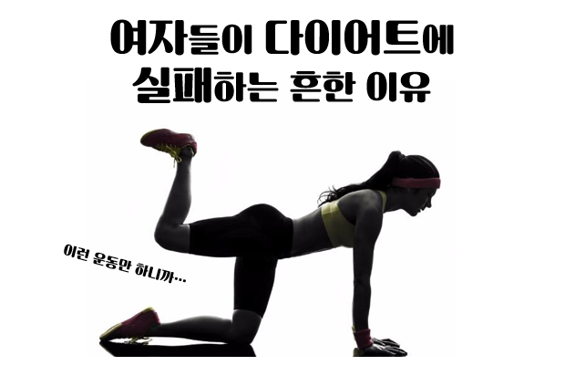  여자들이 다이어트에 실패하는 이유(팩폭)