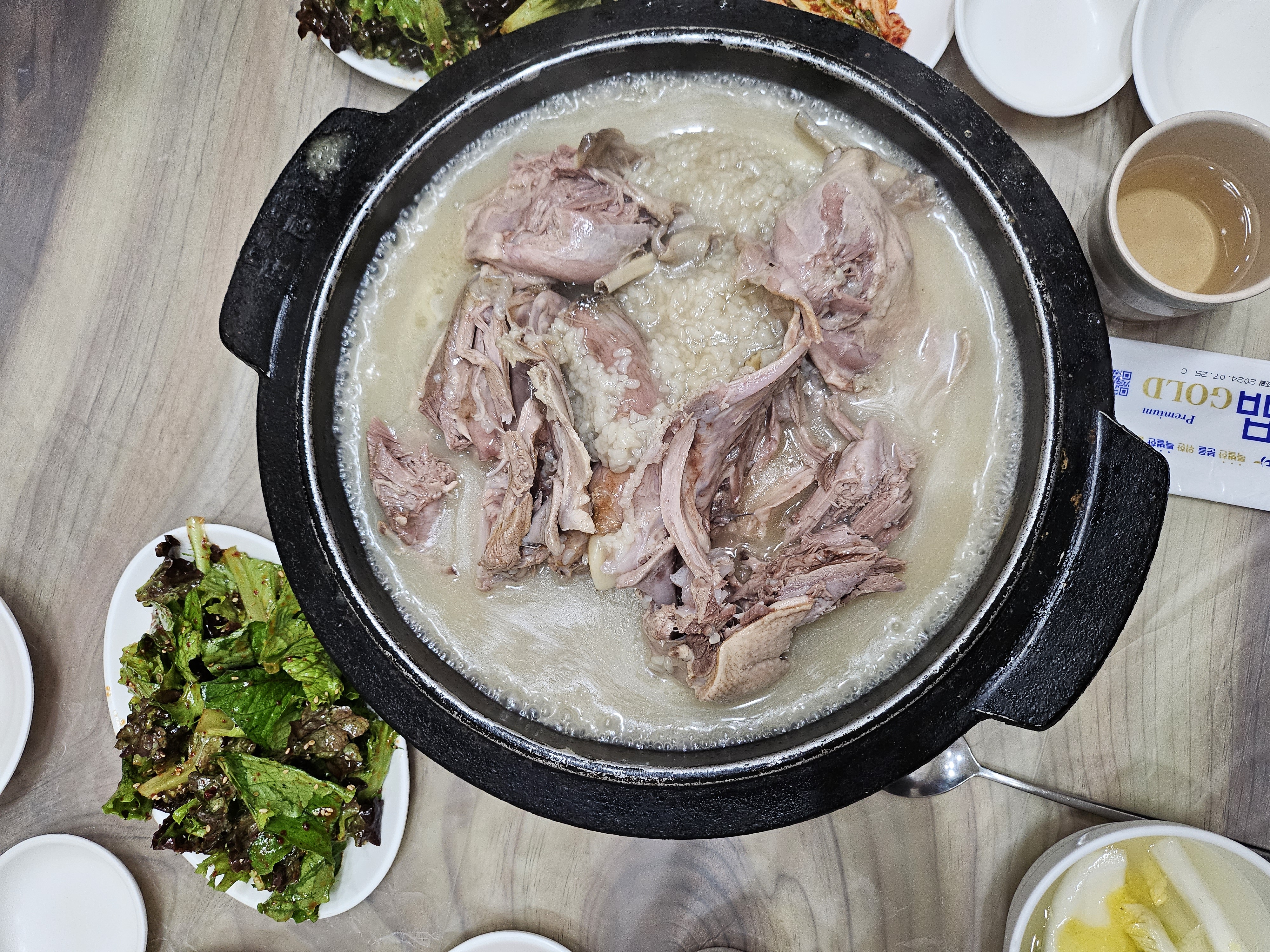 내포오리누룽지백숙 이미지