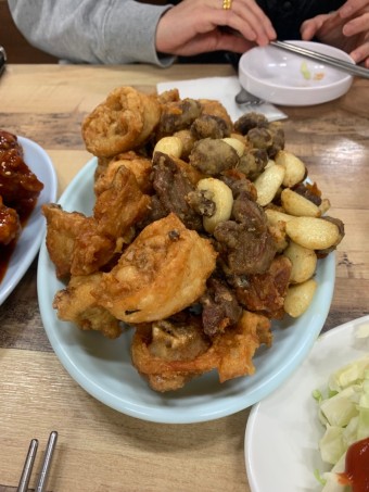 산더미 통닭