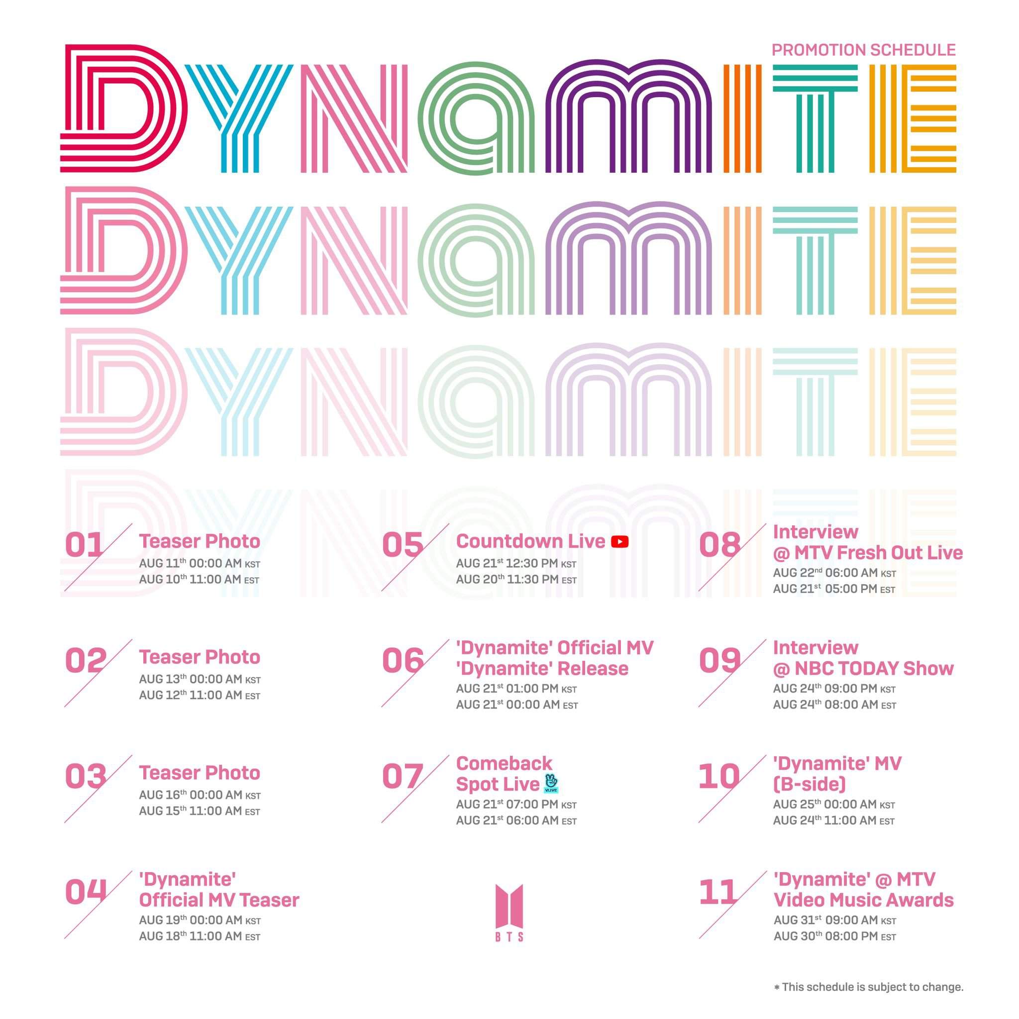  BTS  - Dynamite
