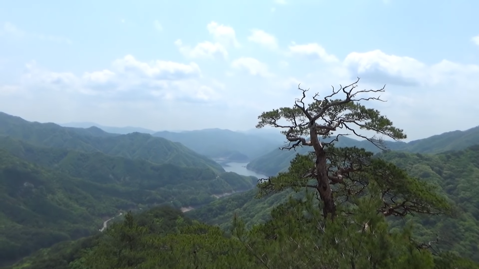 강원도 춘천 오봉산 등산코스에서 만나는 경치