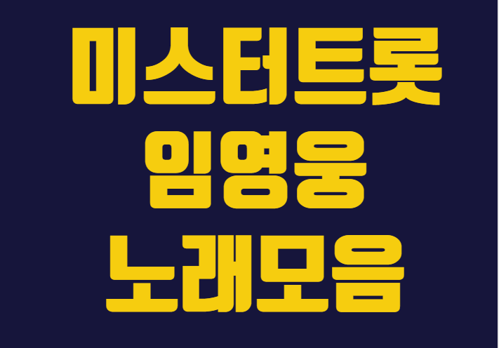  미스터트롯 임영웅 노래모음