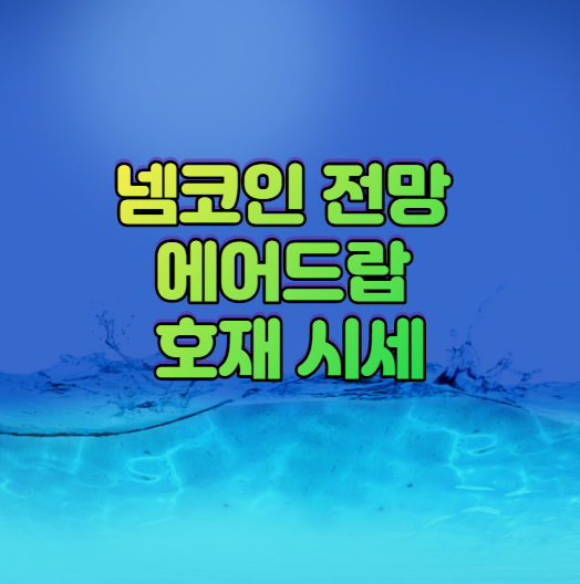  넴코인 전망 에어드랍 호재 시세 궁금해