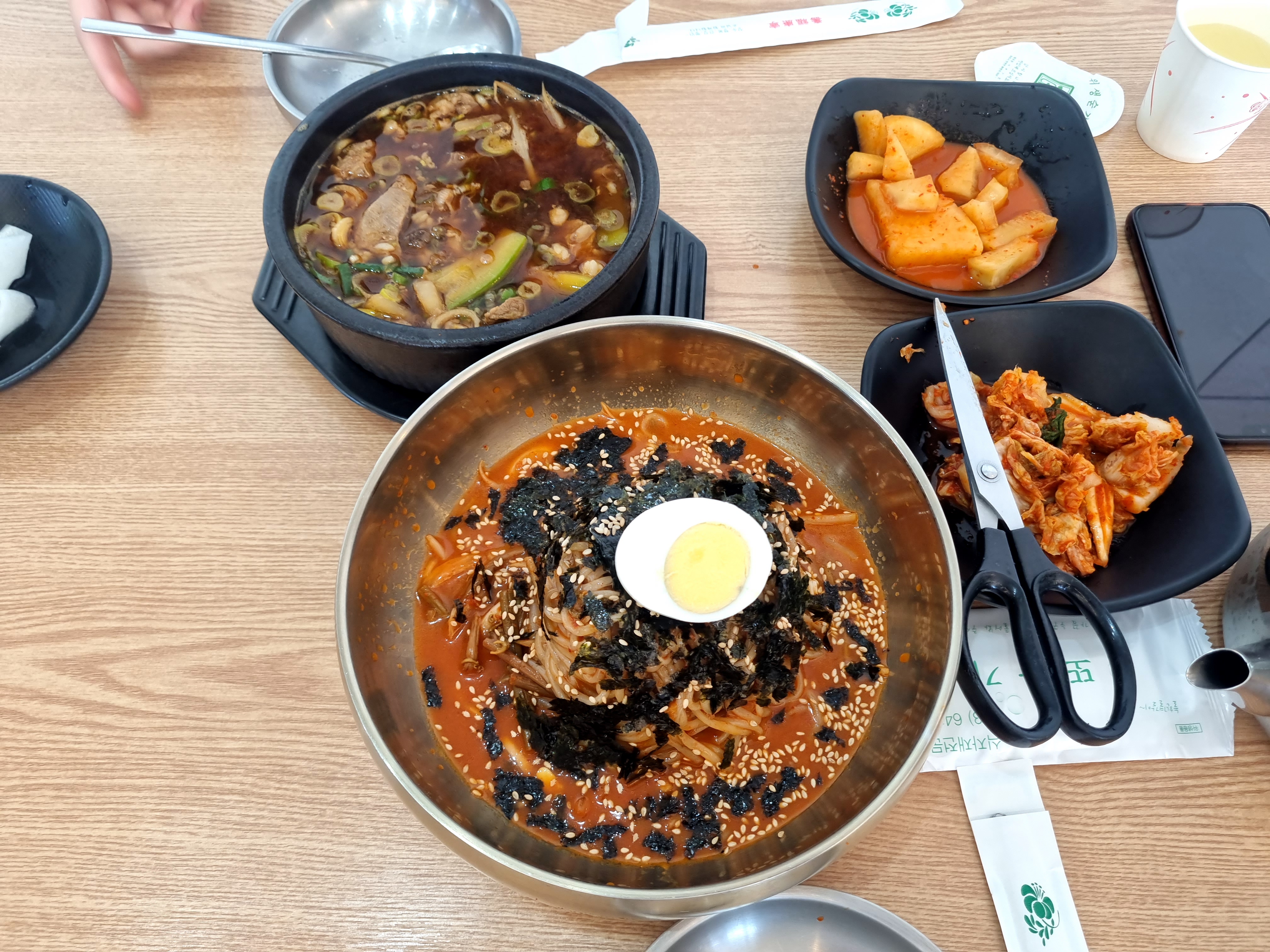  강릉 이색음식추천 우죽관 비빔국수 소고기국밥