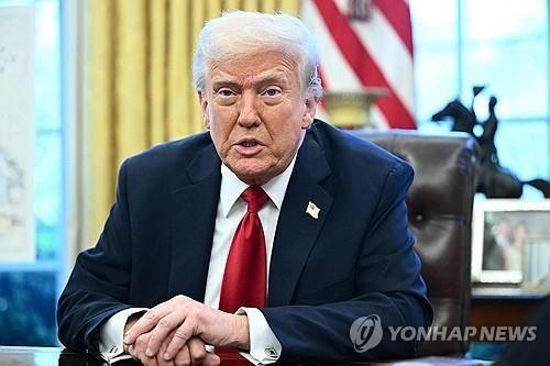 도널드 트럼프 미국 대통령