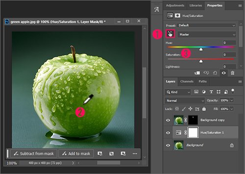 포토샵-색조-채도-조정