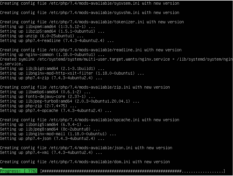  [서버 구축] Ubuntu + Nginx + MariaDB + Laravel 설치하기 - (3)