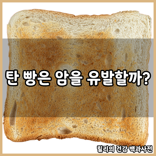  탄 식빵(탄 토스트)이 암을 유발할까?