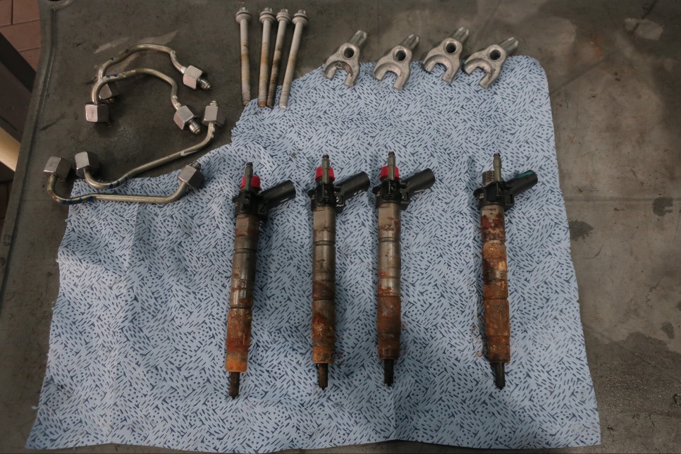 인젝터크리닝 왜 해야할까?! 디젤엔진 흡기크리닝 4