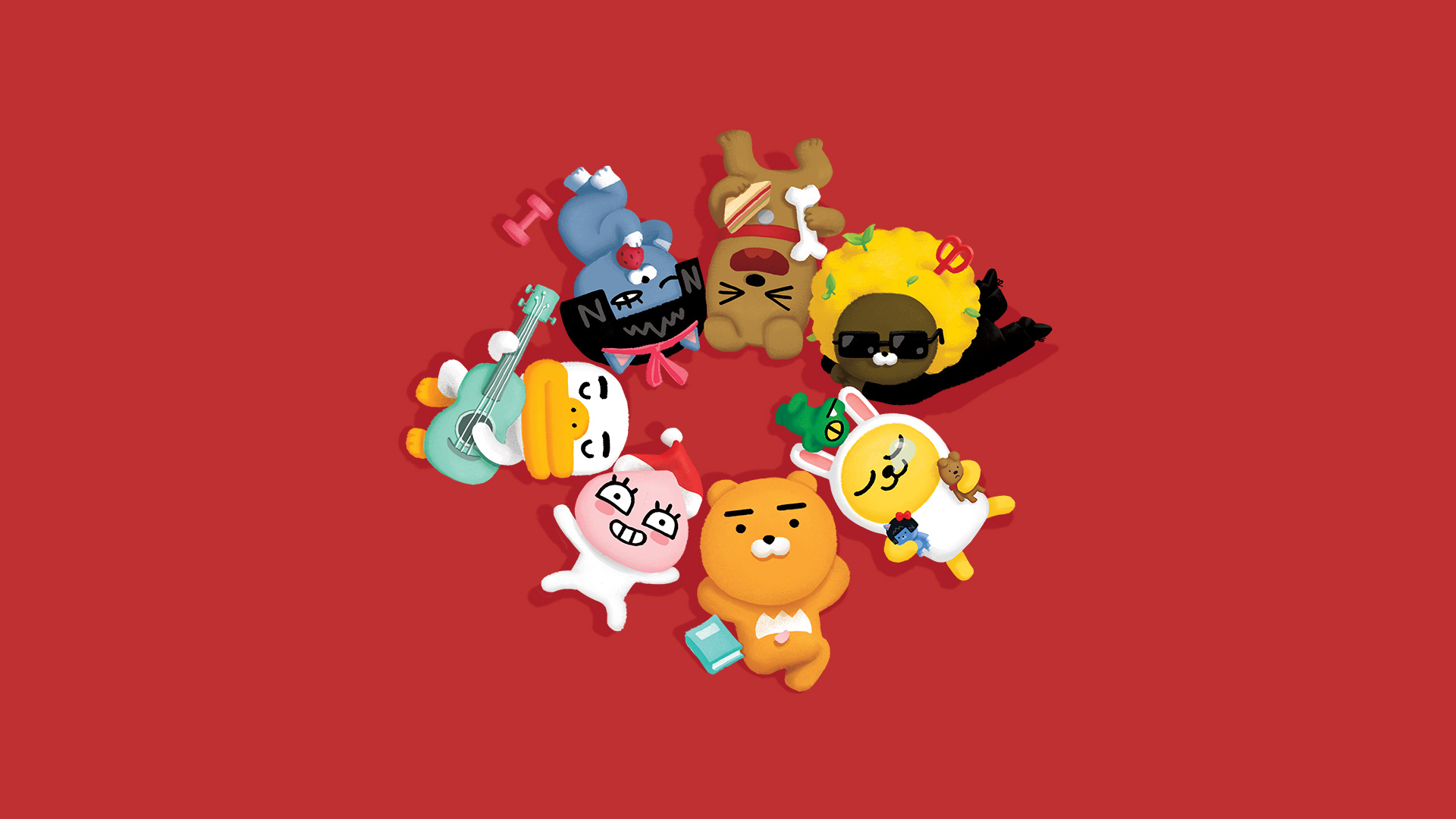  귀여운 카카오프렌즈 배경화면 1