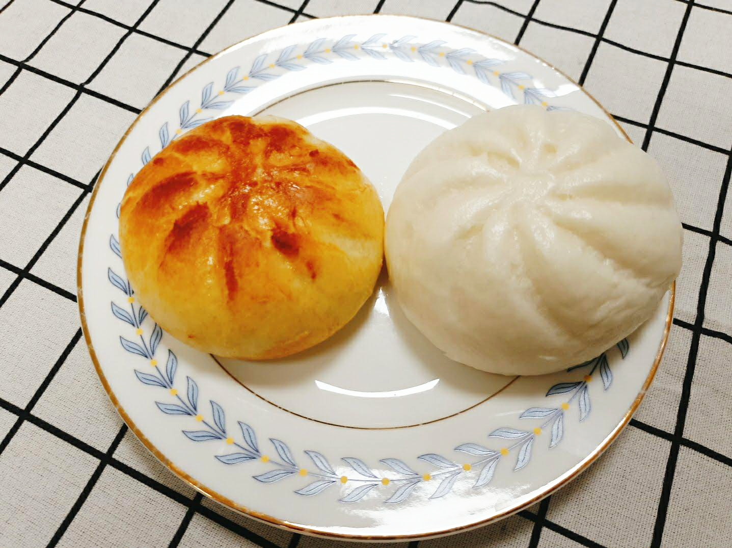  삼립 야채 호빵 찜기 및 에어프라이어로 맛있게 조리