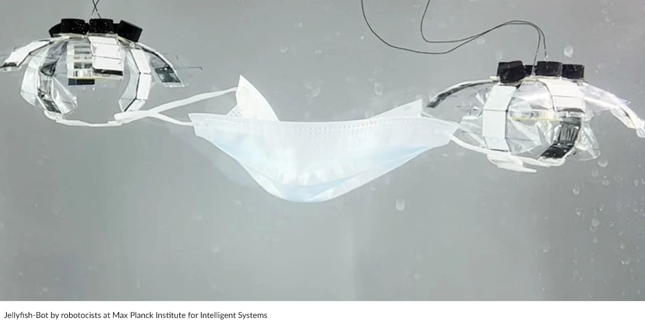 진동하는 해파리 로봇&#44; 인공 근육 사용 &#39;해양쓰레기&#39; 진공 청소 VIDEO: Pulsating jellyfish robots can pick up and vacuum ocean trash using artificial muscles