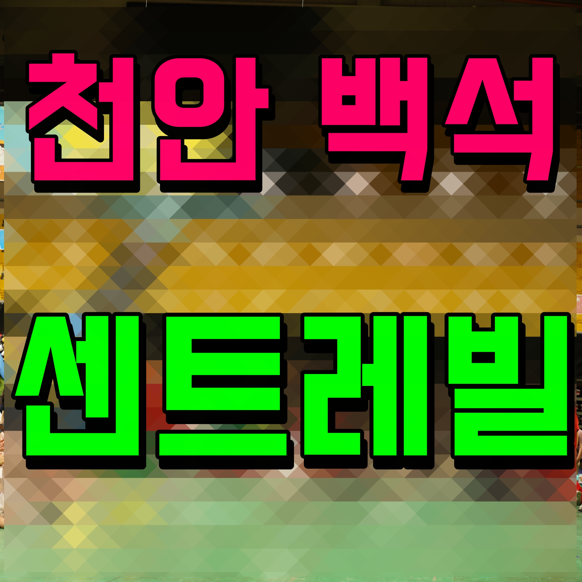  천안 백석 센트레빌 파크디션 아파트 견본주택 탐방