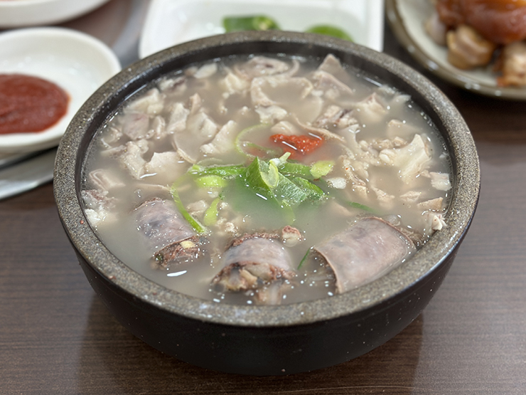 순대국밥