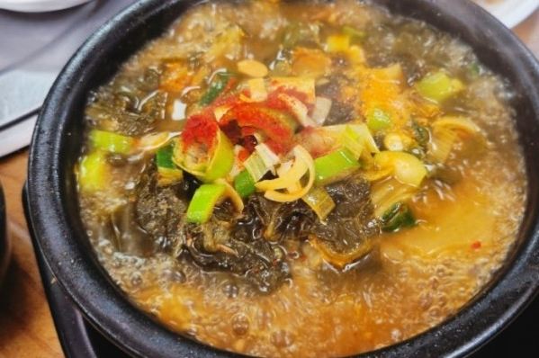 우거지갈비탕