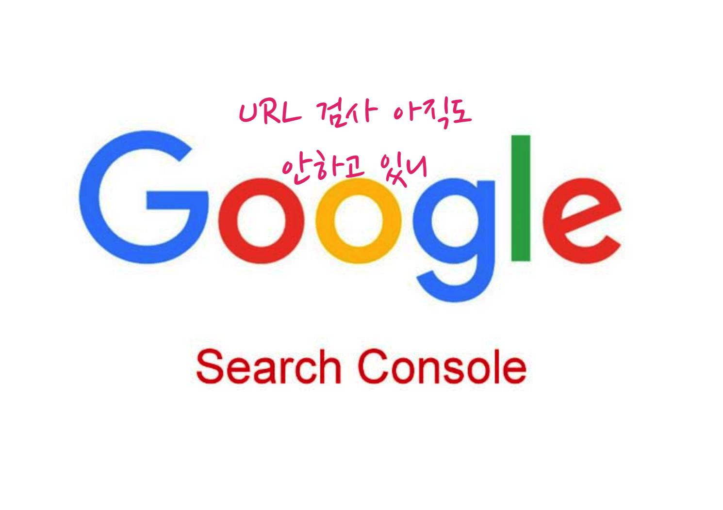  구글서치콘솔 URL검사 수동으로 등록 해야하는 이유