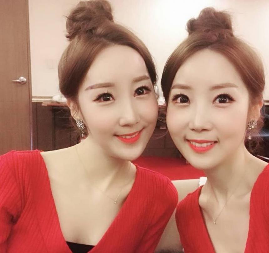  쌍둥이 자매 듀엣 가수 윙크