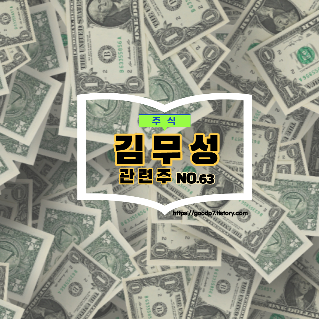  김무성 관련주, 13종목