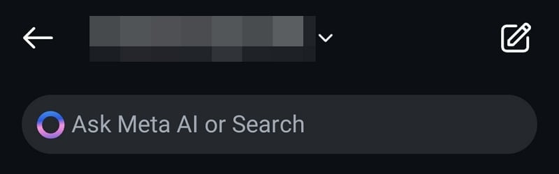 인스타그램에서 Meta AI를 비활성화