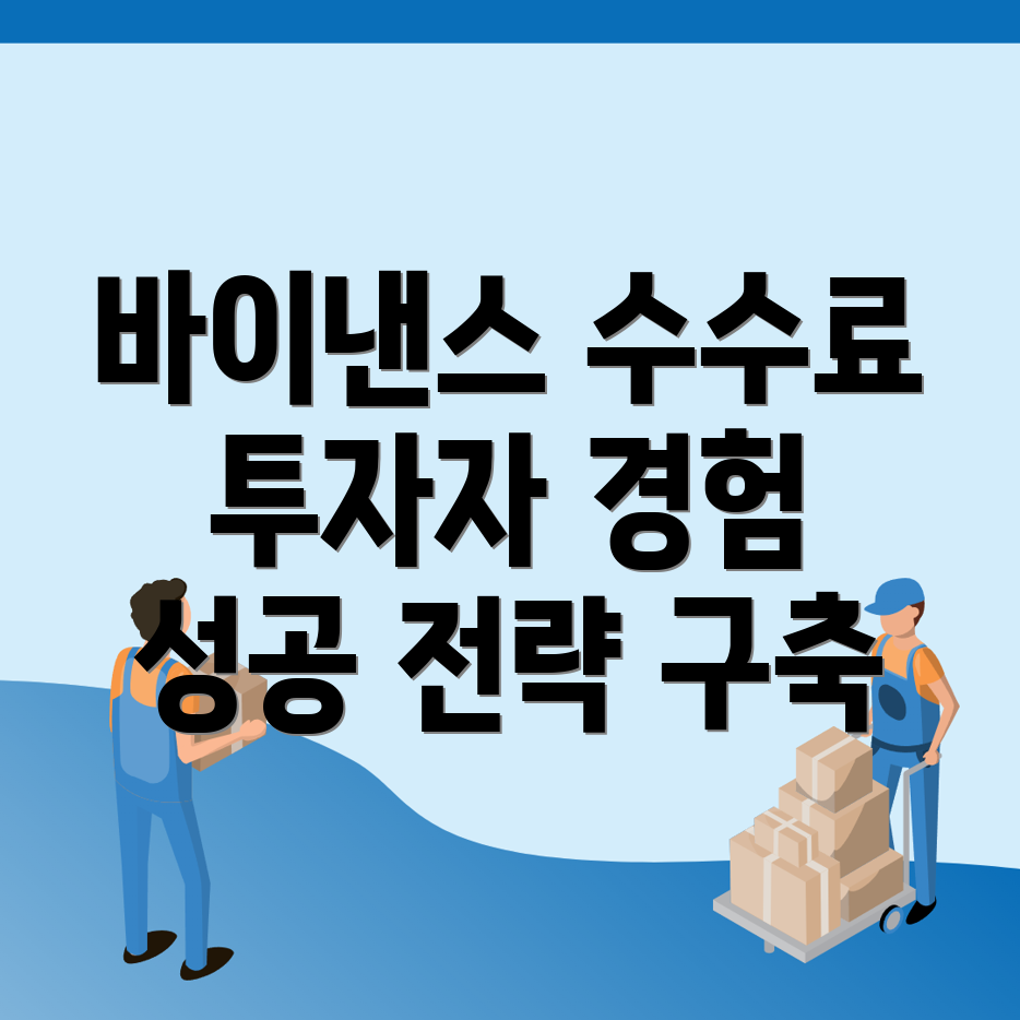 바이낸스 선물 수수료