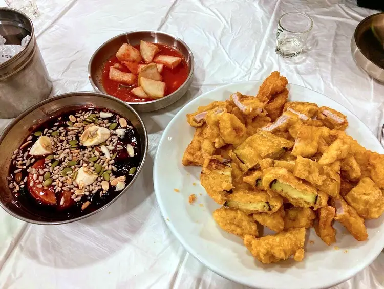 네모세모 전북 김제 맛집 오디 소스 탕수육&#44; 전복 홍합 짬뽕 맛있는 중국집
