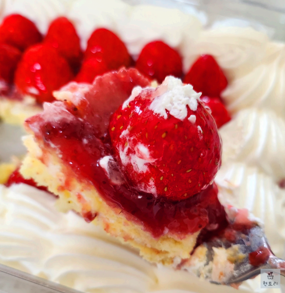 딸기 트라이플 케이크 