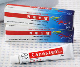  무좀에 바르는 연고 - 카네스텐크림