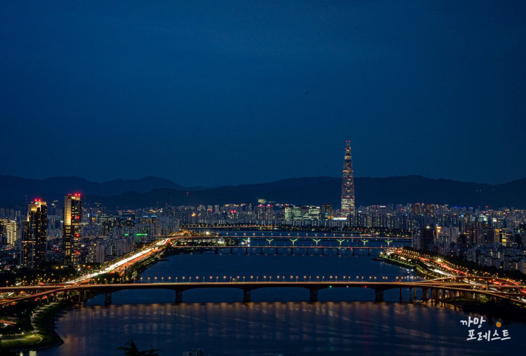 매봉산 공원 야경