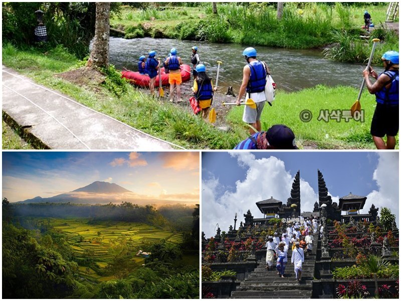  발리데이투어 발리 브사끼 사원 + 레프팅 투어