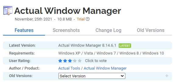 Actual-Window-Manager