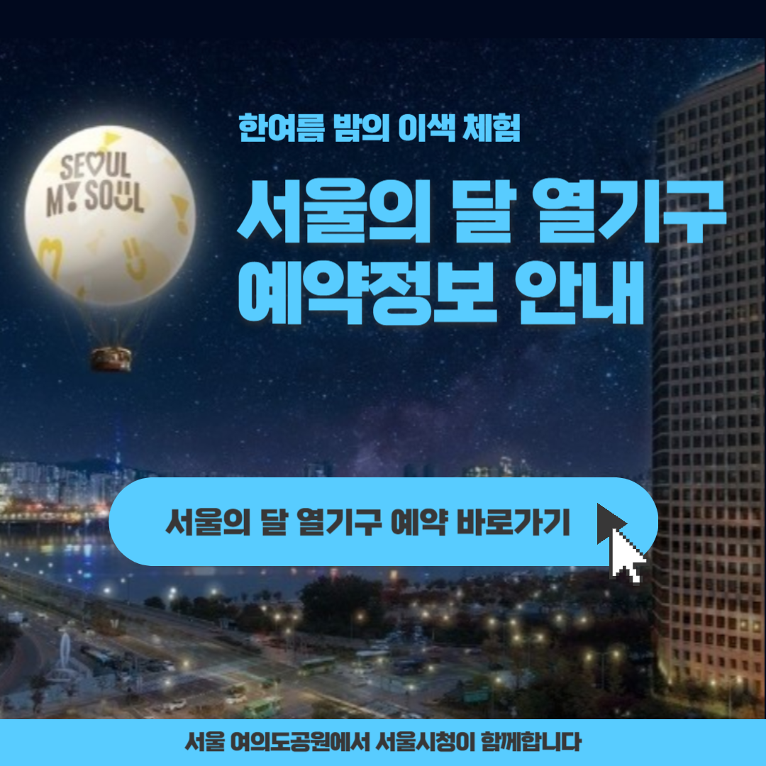 서울의 달 열기구 정보안내